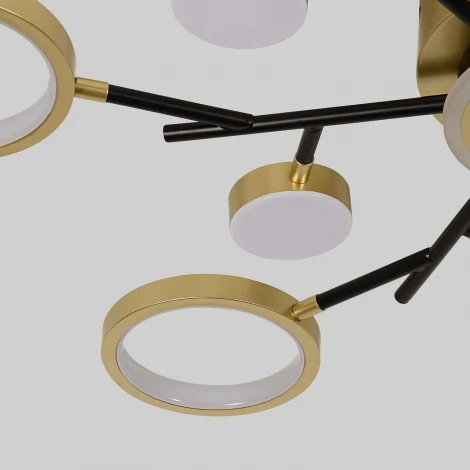 Потолочная люстра на штанге светодиодная с ПДУ F-Promo Hybrid 4686-13C