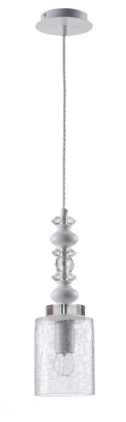 Подвесной светильник Crystal Lux Mateo SP1 WHITE (220V, на проводе, круглые)