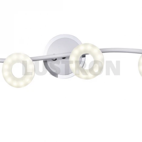 Настенно-потолочный светильник IDLamp Bianca 390/4PF-LEDWhitechrome