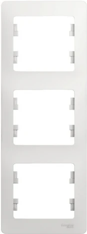 Рамка на 3 поста (белый) Systeme Electric GSL000107