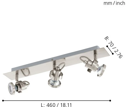 Спот Eglo Tukon 3 94146