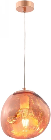 Подвесной светильник Crystal Lux MALAGA SP1 D200 COOPER (на проводе)