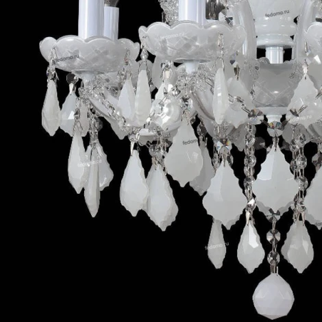 Подвесная люстра Crystal Lux Ines SP8 WHITE