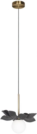 Подвесной светильник Loft It Monro 10213/B Black (220V, цветы, шар)