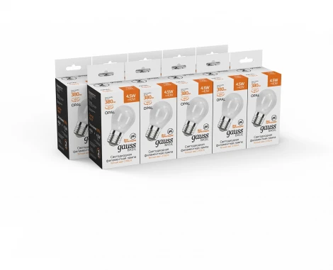 Лампочка светодиодная филаментная Gauss Basic 1055215