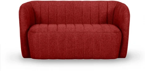 Диван Lecco ОГОГО (арт.745063), (Ткань,Рогожка/Красный)