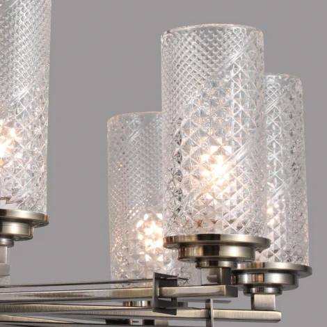 Подвесная люстра ILLUMICO IL8682-10P-10 BR (220V, на цепи)