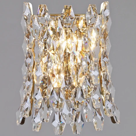 Бра хрустальное ILLUMICO IL5150-1WZF-25 GD ELITE