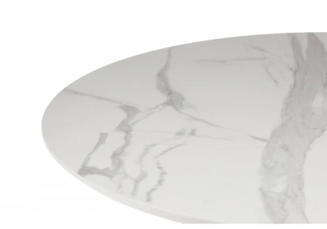 Кухонный стол Notta Нэнси 110 patagonoa bianco repose / золото