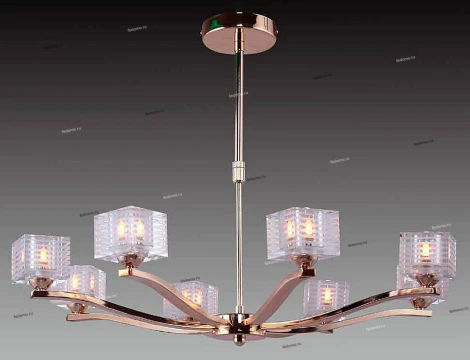 Потолочная люстра N-Light 3133 3133-8P золото