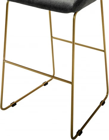 Кресло Бар. Kent темно-серый/Линк золото R-Home арт.410219131h_ТмСер_золото_БАР