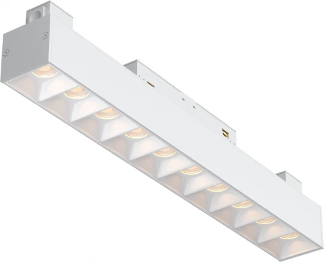 Трековый светильник Downlight Points Gravity 3000K 20Вт 30° LED (магнитный) Maytoni Technical TR076-2-20W3K-W (48V)