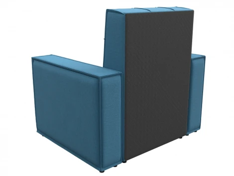 Кресло Лига-067 (ДВП,Дерево/Пластик/Рогожка/Голубой) Лига Диванов 132288