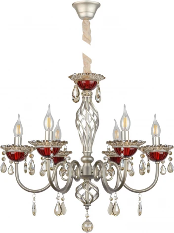 Подвесная люстра AM Group CASTLE CASTLE SP6 (220V, на цепи, подсвечник, свеча)