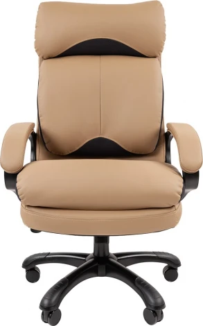 Компьютерное кресло CHAIRMAN 505 (Пластик,Экокожа,Ткань/Бежевый)