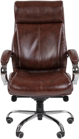 Компьютерное кресло CHAIRMAN CH423 эко (Металл,Экокожа/Коричневый)