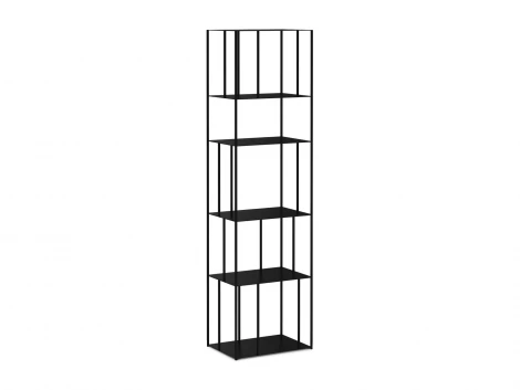 Стеллаж Shelf узкий ОГОГО Обстановочка! (Металл/Черный) арт.927275