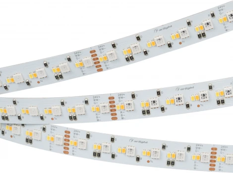Светодиодная лента RT-GM288-12mm 24V RGBW-MIX (19.2 W/m, IP20, 3838/2216, 5m) (Arlight, Открытый) 028258(2)