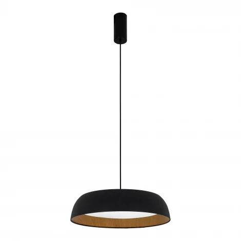 Подвесной светильник светодиодный Evoluce Muse SLE1812-403-01 Черный, древесный/белая LED 1*30W 4000K