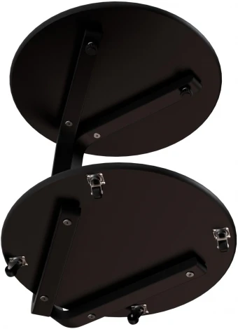 Стол ТДК Оптима 1 приставной, черный