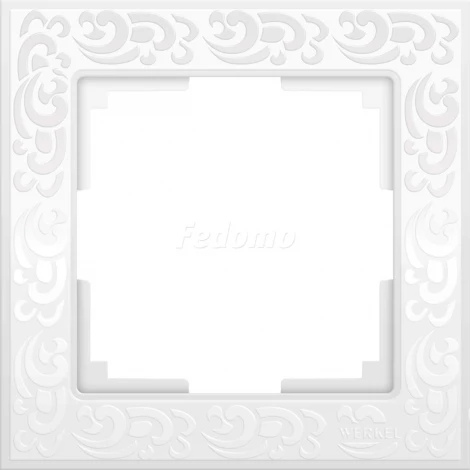 Рамка на 1 пост Werkel Flock, белый