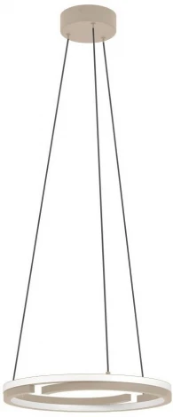 Подвесной светодиодный светильник с регулировкой цветовой температуры песочный Eglo Mezzomonte 901824