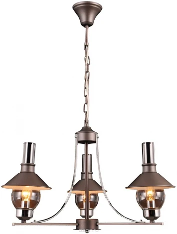 Подвесная люстра Natali Kovaltseva Alabarda 75117-3C ANTIQUE GRAY
