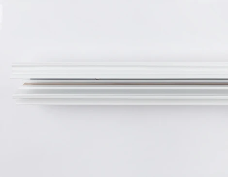 Шинопровод магнитный встраиваемый под ГКЛ 9,5мм Ambrella Track System Magnetic Standard GL3338-9.5 WH белый IP20 48V 3м