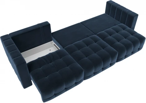Диван прямой Лига-052 НПБ Лонг Лига Диванов (Велюр) арт.128776