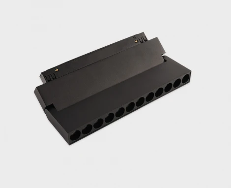 Трековый светильник магнитный 12W 48V Italline IT012-5023 black 3000K