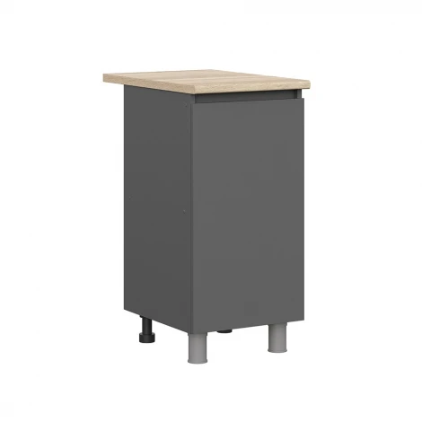 Модульная Кухня Денвер Арника 1,4 м, Графит