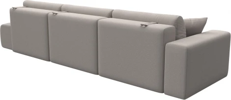 Диван прямой Лига-036 НПБ Модерн Лонг подлокотник слева Лига Диванов (Замша) арт.127702L