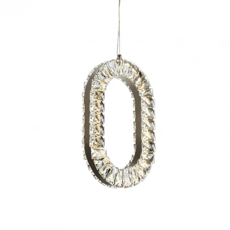 Подвесной светильник светодиодный хрустальный с регулировкой цветовой температуры Modelux MODELUX ML.9040.370 GD