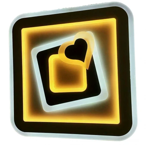 Потолочный светильник прямоугольный Мелодия Света SS1L 000023489