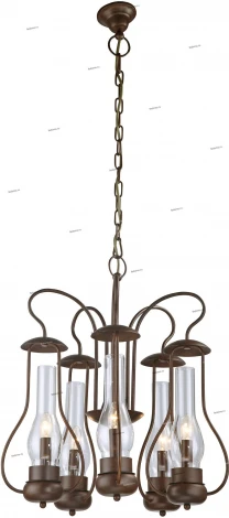 Подвесная люстра Arte Lamp Candela A8955LM-5BR