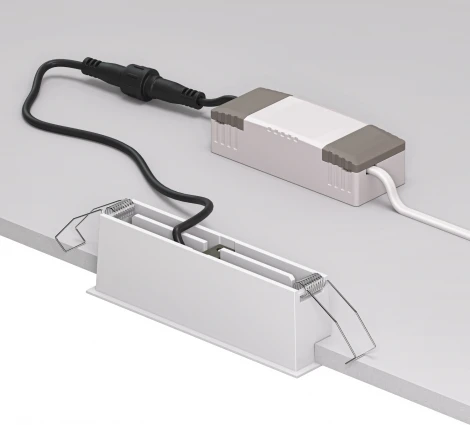 Встраиваемый точечный линейный светильник светодиодный Denkirs Space DK2514-WB (220V)