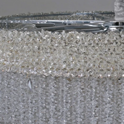 Подвесная люстра хрустальная Reluce 02098-0.4-600 MX CH