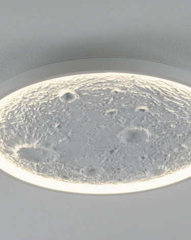 Потолочный светильник круглый светодиодный луна Moderli Spatial V11657-CL (220V, круглые, луна)