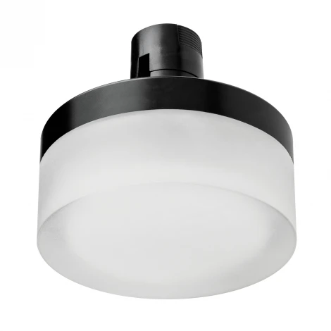 Трековый светильник низковольтный светодиодный 48V 6W черный 4000K Lightstar Due Hermes 210647