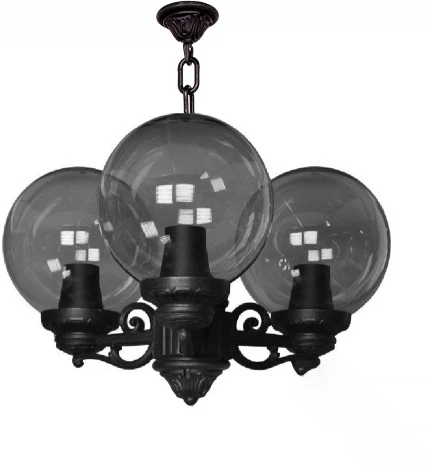 Уличный светильник подвесной Fumagalli GLOBE 250 G25.120.S30.AZF1R (220V, на цепи, шар, IP55)
