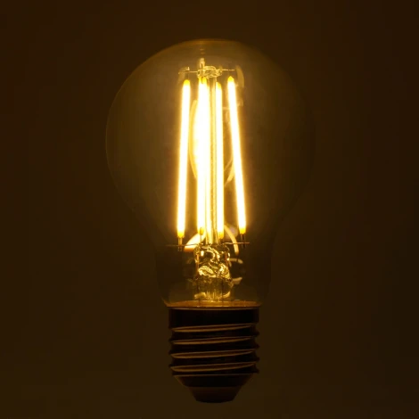 Лампа светодиодная филамент A60 шар 8W 175-265V E27 2700К Feron LB-1108 48892