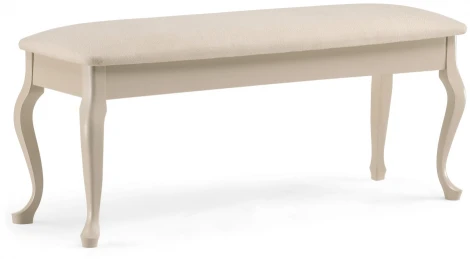 Банкетка Woodville Хиль дуб сонома / ткань бежевая 515159