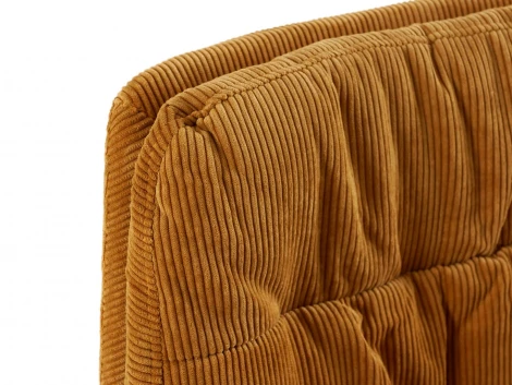 Комплект стульев Vitra 2 шт. ОГОГО Обстановочка! 967527 (Вельвет/Бежевый,Черный)