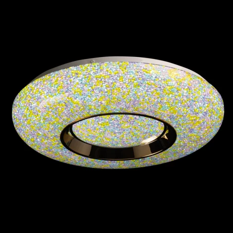 Потолочный светильник круглый с пультом светодиодный De City Ривз 674018101