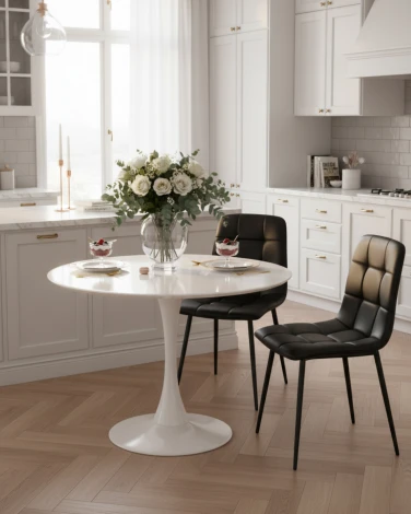 Стул Одди NEW экокожа черный Stool Group УТ000041294