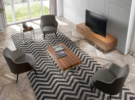 Кресло Angel Cerda A141 (Черный,Белый/ Пенополиуретан,Сталь)