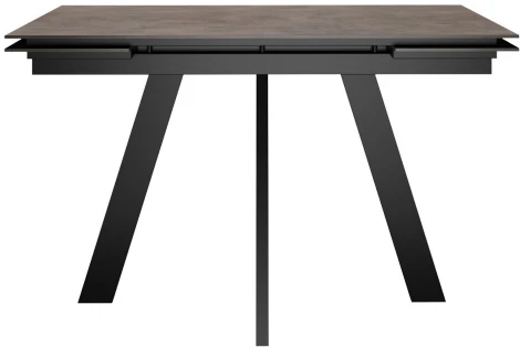 Стол DikLine DM120 Хромикс бронза,опоры черные