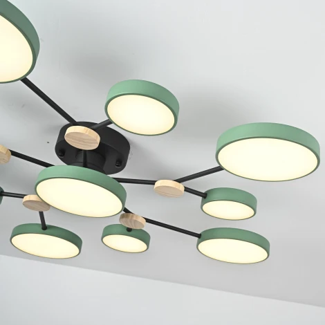 Потолочная люстра с пультом на штанге LED Lu Carte LC-11-1725