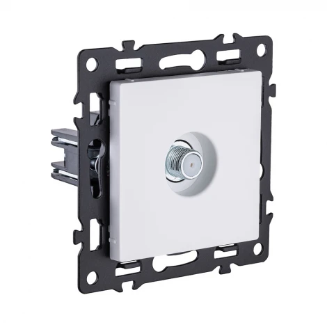 Розетка TV белый Kollinger Asthetik AS-020WH