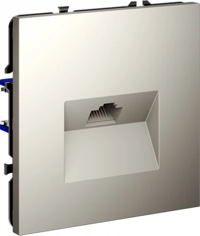 Розетка Ethernet RJ-45 (кашемир) Voltum S70 VLS060103